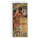 Halloween Masquerade Invitations Template Custom Rack Card