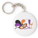 Halloween Masquerade Keychain