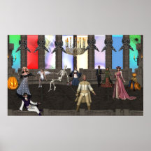 Halloween Masquerade Posters