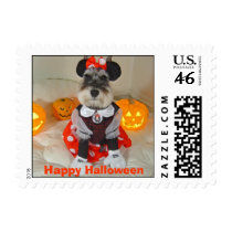 HALLOWEEN- Miniature Schnauzer postage