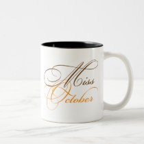 Halloween Miss October mugs
