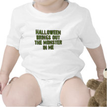 Halloween Monster In Me (Frankenstein green) Tshirts