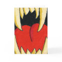 HALLOWEEN MONSTER MOUTH greeting card by ineedapeergroup HALLOWEEN MONSTER MOUTH greeting card