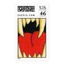 HALLOWEEN MONSTER MOUTH stamp