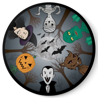 Halloween Monster's Pin by Vin_Myster