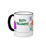 Halloween Monsters mugs