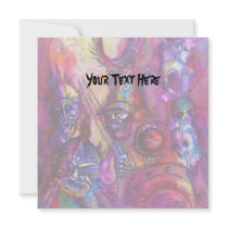 HALLOWEEN MONSTERS / ORC WAR PERSONALIZED INVITE