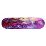 HALLOWEEN MONSTERS ,purple yellow red skateboards