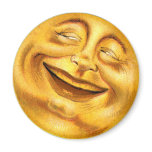 Halloween Moon magnets