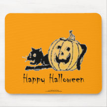 Halloween mouse pad