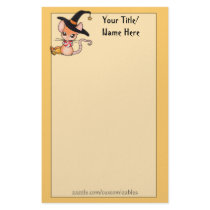 Halloween Mouse Stationery