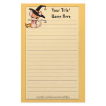 Halloween Mouse Stationery