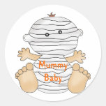 Halloween Mummy Baby Fun Stickers