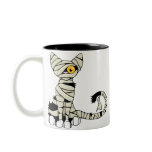 Halloween Mummy Cat Mug