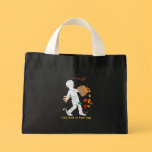 Halloween mummy  costume with candy bag.