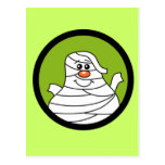 Halloween Mummy Tshirts and Gifts Post Card