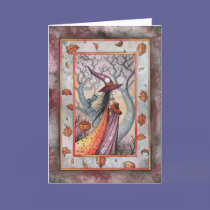Halloween Mystic Witch by Molly Harrison cards