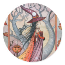 Halloween Mystic Witch by Molly Harrison stickers by robmolily Halloween Mystic Witch by Molly Harrison stickers