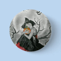 halloween night button
