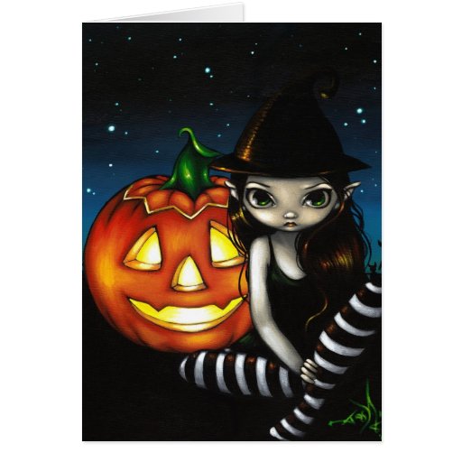 "Halloween Night" Greeting Card
