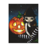 "Halloween Night" Postcard