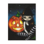 "Halloween Night" Postcard