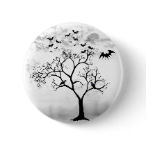 Halloween Night Scene buttons