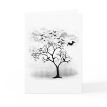 Halloween Night Scene cards