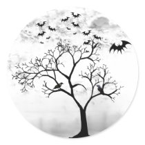 Halloween Night Scene stickers