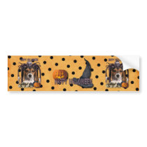 Halloween Nightmare - Beagle Puppy Bumper Sticker