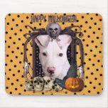 Halloween Nightmare - Pitbull - Petey mousepads