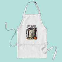 Halloween Nightmare - Westie aprons