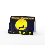 Halloween Nights Greeting Card card