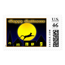 Halloween Nights Postage