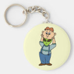 Halloween No costume required Keychains