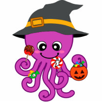Halloween Octopus photo sculptures by JellyRollDesigns Halloween Octopus photo sculptures