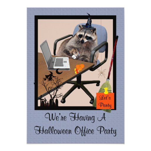 Halloween Office Party Invitation Zazzle