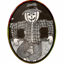 Halloween Ornament photo sculptures