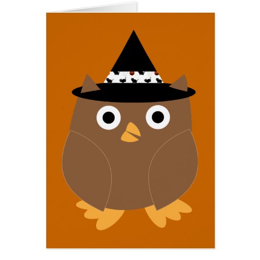 Halloween Owl Card