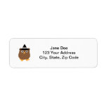 Halloween Owl Label