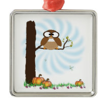 Halloween Owl Ornament ornaments
