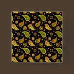 Halloween Paisley Button buttons