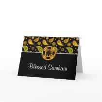 Halloween Paisley Card