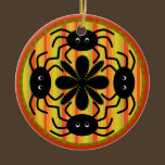 Halloween Paisley Ornament ornaments