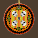 Halloween Paisley Ornament ornaments