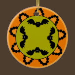 Halloween Paisley Ornament ornaments