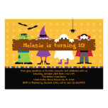 Halloween Parade Costume Birthday Party Invitation