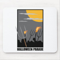 Halloween Parade mousepads by alternateworlds Halloween Parade mousepads