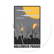 Halloween Parade stickers