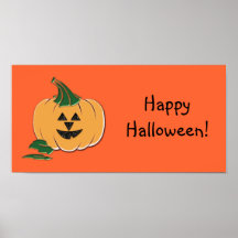 Halloween Party Banners Poster